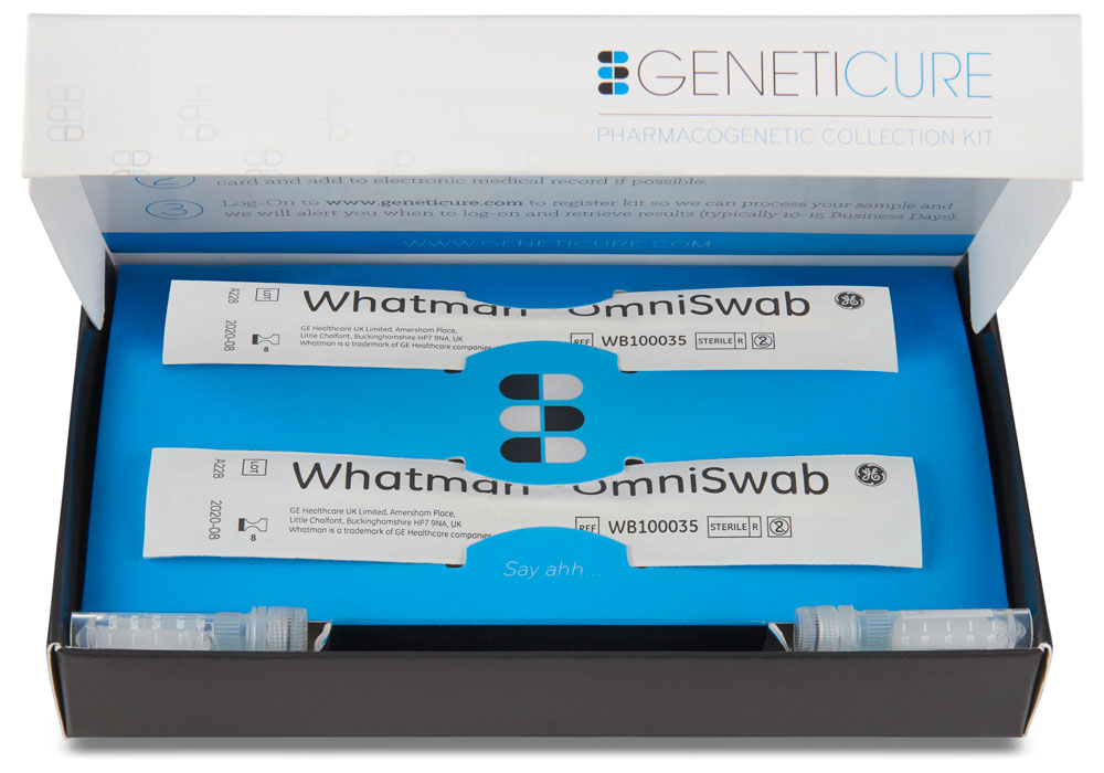 Geneticure kit open